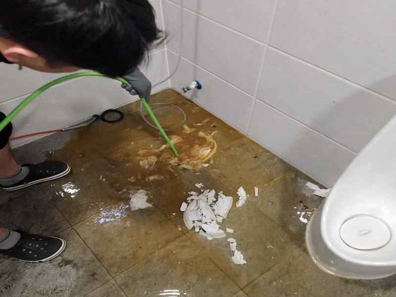 양주 변기역류 작업사례 2